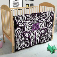 Custom Aotearoa Rangitane Quilt Maori Tribal Pattern Mix Poutama