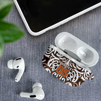 Custom Aotearoa Waikato AirPods Case Maori Tribal Pattern Mix Poutama