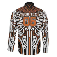Custom Aotearoa Waikato Family Matching Summer Maxi Dress and Hawaiian Shirt Maori Tribal Pattern Mix Poutama