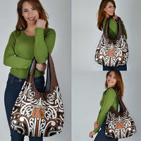Custom Aotearoa Waikato Grocery Bag Maori Tribal Pattern Mix Poutama