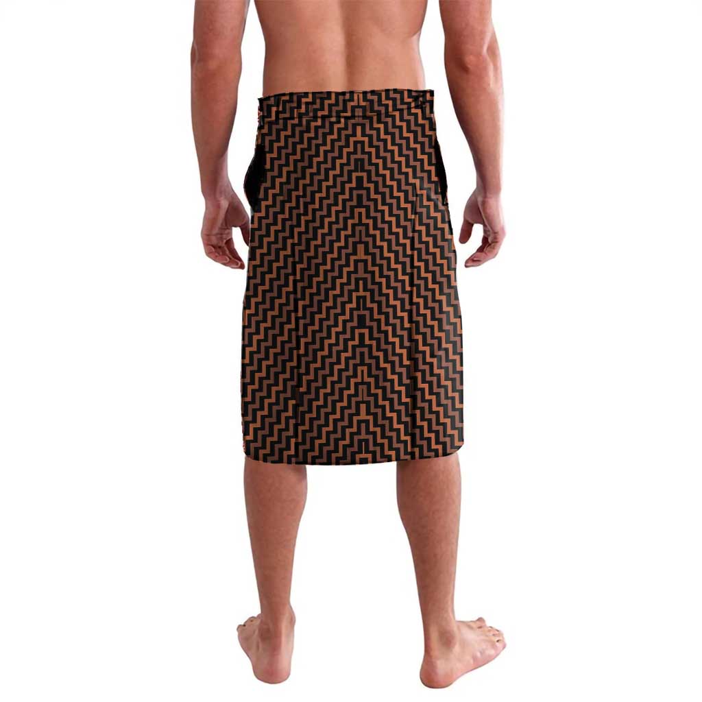 Custom Aotearoa Waikato Lavalava Maori Tribal Pattern Mix Poutama