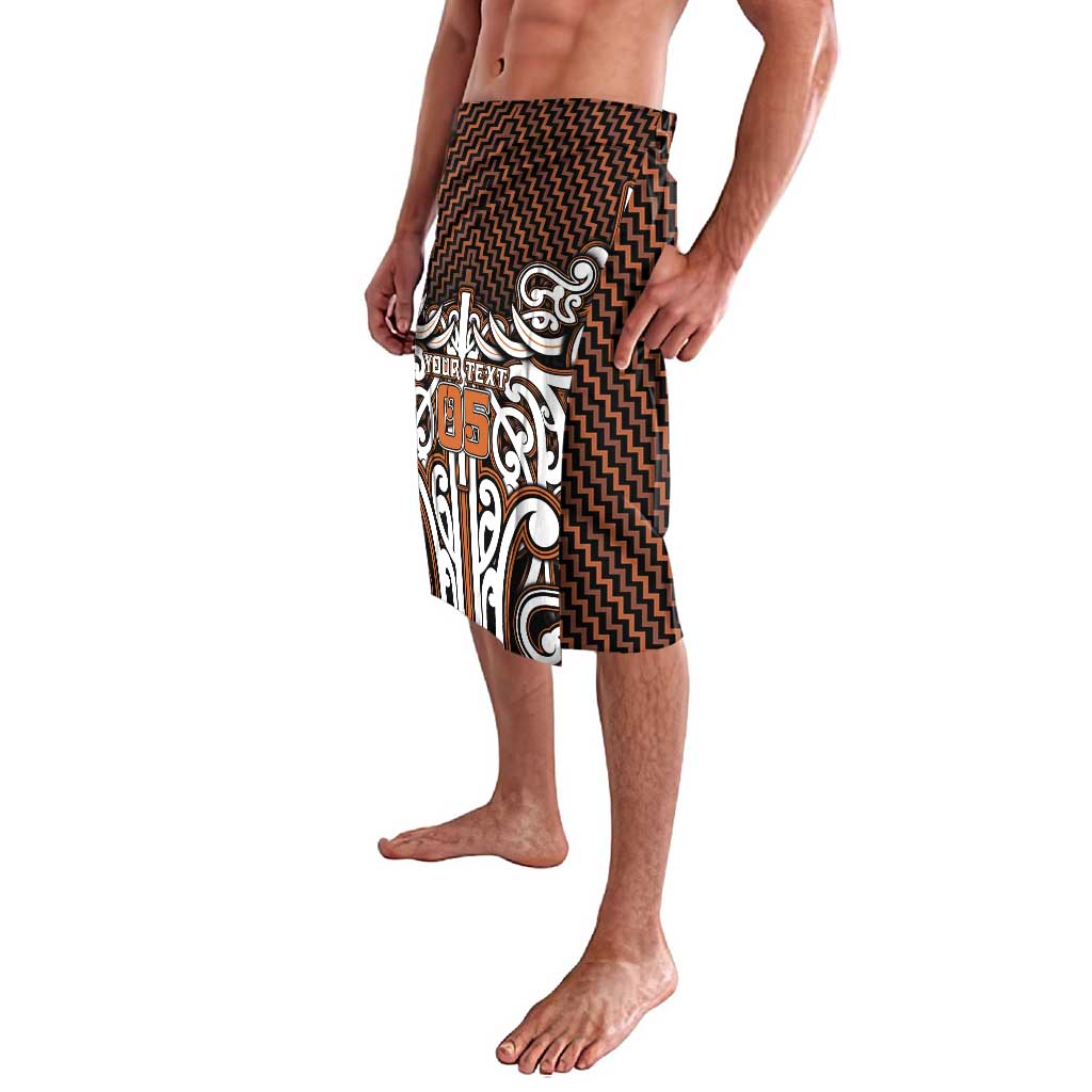 Custom Aotearoa Waikato Lavalava Maori Tribal Pattern Mix Poutama