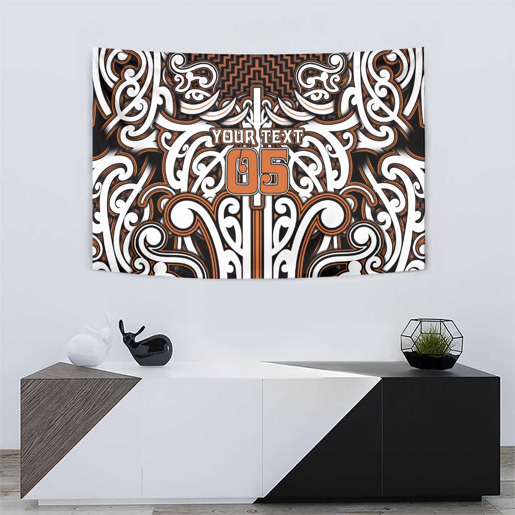 Custom Aotearoa Waikato Tapestry Maori Tribal Pattern Mix Poutama LT05 - Polynesian Pride