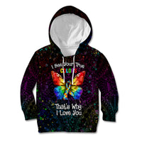 I See Your True Colors Personalised Kid Hoodie Autism Awareness