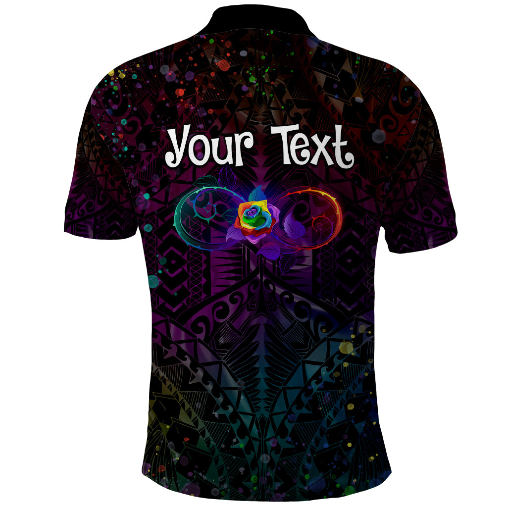 I See Your True Colors Personalised Polo Shirt Autism Awareness