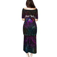 I See Your True Colors Personalised Puletasi Autism Awareness