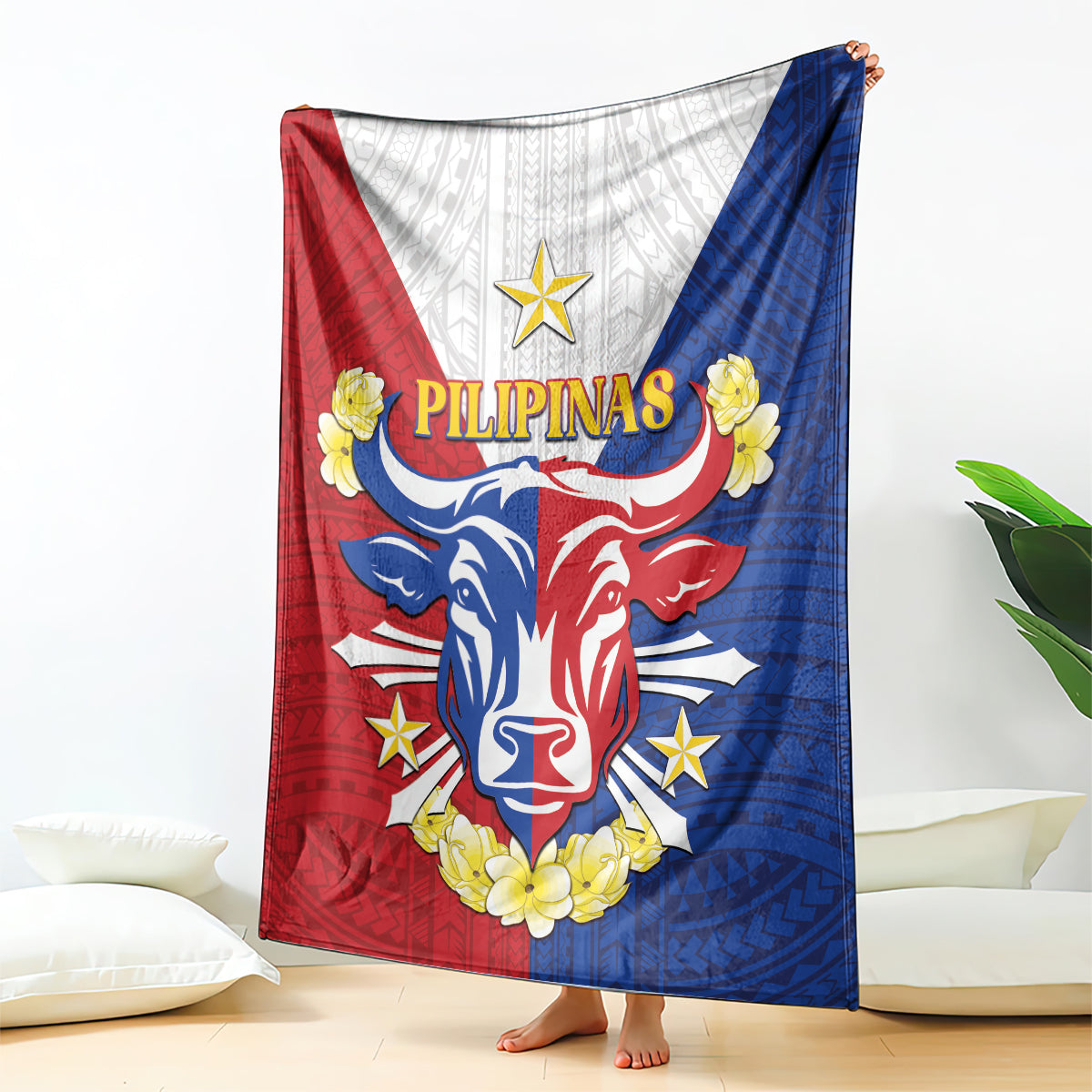 Philippines Independence Day Blanket Maligayang Araw ng Kalayaan Filipino Carabao