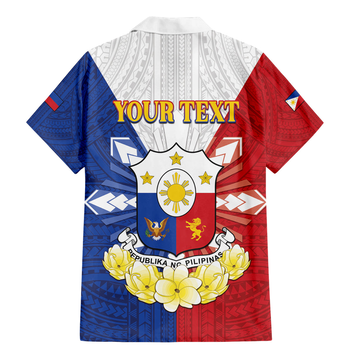 Personalised Philippines Independence Day Family Matching Mermaid Dress and Hawaiian Shirt Maligayang Araw ng Kalayaan Filipino Carabao LT05 - Polynesian Pride