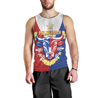 Personalised Philippines Independence Day Men Tank Top Maligayang Araw ng Kalayaan Filipino Carabao LT05 - Polynesian Pride