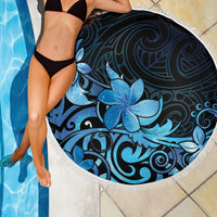 Matariki New Zealand Beach Blanket Maori Pattern Blue Galaxy LT05 - Polynesian Pride