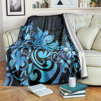 Matariki New Zealand Blanket Maori Pattern Blue Galaxy LT05 Blue - Polynesian Pride