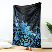 Matariki New Zealand Blanket Maori Pattern Blue Galaxy LT05 - Polynesian Pride
