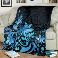 Matariki New Zealand Blanket Maori Pattern Blue Galaxy LT05 - Polynesian Pride