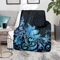 Matariki New Zealand Blanket Maori Pattern Blue Galaxy LT05 - Polynesian Pride