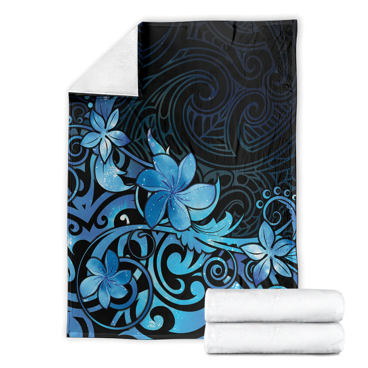 Matariki New Zealand Blanket Maori Pattern Blue Galaxy LT05 - Polynesian Pride
