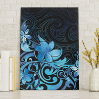 Matariki New Zealand Canvas Wall Art Maori Pattern Blue Galaxy