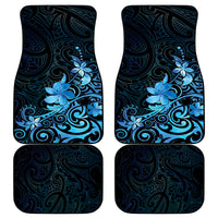 Matariki New Zealand Car Mats Maori Pattern Blue Galaxy LT05 - Polynesian Pride