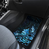 Matariki New Zealand Car Mats Maori Pattern Blue Galaxy LT05 - Polynesian Pride
