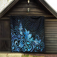 Matariki New Zealand Quilt Maori Pattern Blue Galaxy LT05 - Polynesian Pride