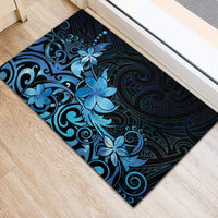 Matariki New Zealand Rubber Doormat Maori Pattern Blue Galaxy LT05 - Polynesian Pride