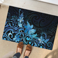 Matariki New Zealand Rubber Doormat Maori Pattern Blue Galaxy LT05 - Polynesian Pride