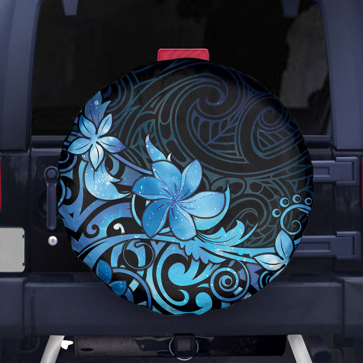 Matariki New Zealand Spare Tire Cover Maori Pattern Blue Galaxy LT05 - Polynesian Pride