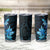 Matariki New Zealand Tumbler Cup Maori Pattern Blue Galaxy