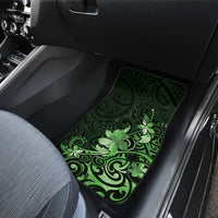 Matariki New Zealand Car Mats Maori Pattern Green Galaxy LT05 - Polynesian Pride