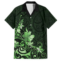 Matariki New Zealand Family Matching Summer Maxi Dress and Hawaiian Shirt Maori Pattern Green Galaxy