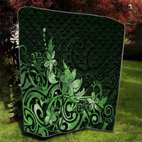 Matariki New Zealand Quilt Maori Pattern Green Galaxy LT05 - Polynesian Pride