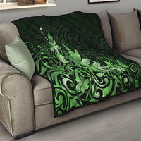 Matariki New Zealand Quilt Maori Pattern Green Galaxy LT05 - Polynesian Pride