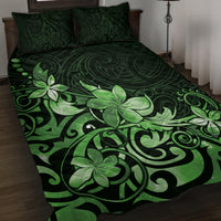 Matariki New Zealand Quilt Bed Set Maori Pattern Green Galaxy LT05 Green - Polynesian Pride