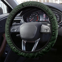 Matariki New Zealand Steering Wheel Cover Maori Pattern Green Galaxy LT05 - Polynesian Pride