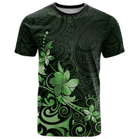 Matariki New Zealand T Shirt Maori Pattern Green Galaxy LT05 Green - Polynesian Pride