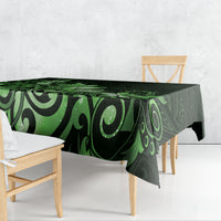 Matariki New Zealand Tablecloth Maori Pattern Green Galaxy LT05 - Polynesian Pride