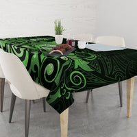 Matariki New Zealand Tablecloth Maori Pattern Green Galaxy LT05 - Polynesian Pride