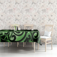 Matariki New Zealand Tablecloth Maori Pattern Green Galaxy LT05 - Polynesian Pride