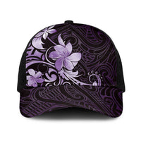 Matariki New Zealand Baseball Net Cap Maori Pattern Purple Galaxy