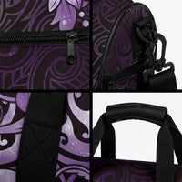 Matariki New Zealand Duffle Bag Maori Pattern Purple Galaxy LT05 - Polynesian Pride