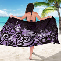 Matariki New Zealand Sarong Maori Pattern Purple Galaxy LT05 - Polynesian Pride