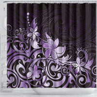 Matariki New Zealand Shower Curtain Maori Pattern Purple Galaxy LT05 - Polynesian Pride