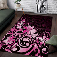 Matariki New Zealand Area Rug Maori Pattern Pink Galaxy LT05 Pink - Polynesian Pride