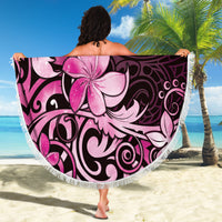 Matariki New Zealand Beach Blanket Maori Pattern Pink Galaxy LT05 - Polynesian Pride