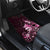 Matariki New Zealand Car Mats Maori Pattern Pink Galaxy