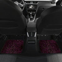 Matariki New Zealand Car Mats Maori Pattern Pink Galaxy