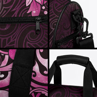 Matariki New Zealand Duffle Bag Maori Pattern Pink Galaxy LT05 - Polynesian Pride
