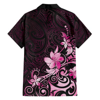 Matariki New Zealand Family Matching Puletasi and Hawaiian Shirt Maori Pattern Pink Galaxy LT05 - Polynesian Pride