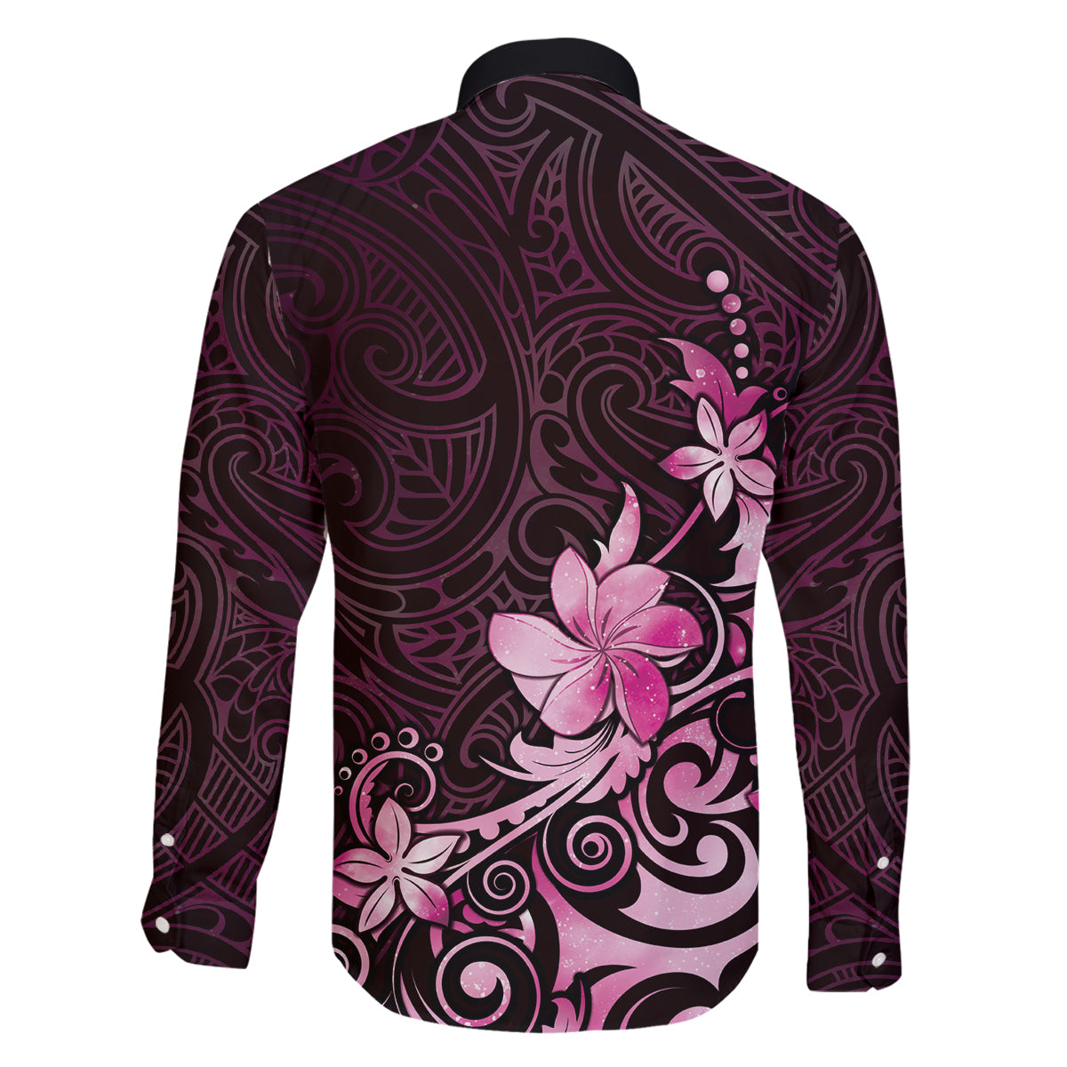 Matariki New Zealand Family Matching Puletasi and Hawaiian Shirt Maori Pattern Pink Galaxy LT05 - Polynesian Pride