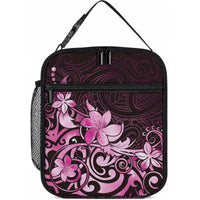 Matariki New Zealand Lunch Bag Maori Pattern Pink Galaxy LT05 10.2 × 8.3 × 4.3 inch Pink - Polynesian Pride
