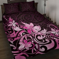 Matariki New Zealand Quilt Bed Set Maori Pattern Pink Galaxy LT05 Pink - Polynesian Pride
